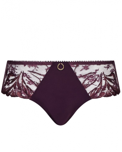 Knickers Chantelle Illusion (Aubergine Lurex)