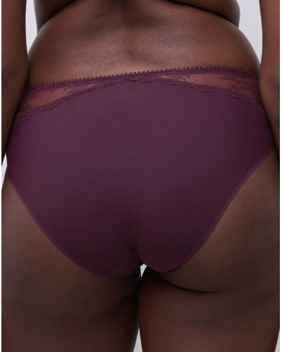 Bragas Chantelle Illusion (Aubergine Lurex)