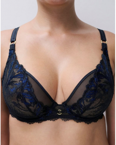 Molded bra Chantelle Illusion (Crepuscular Black)