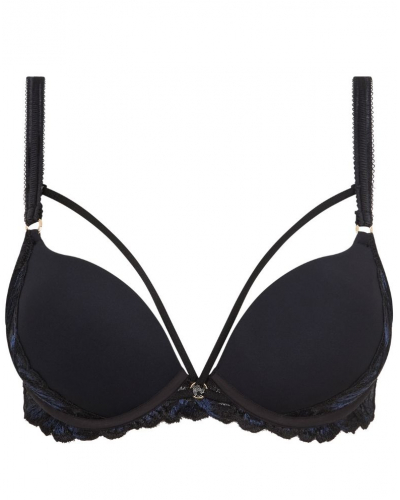 Sujetador preformado push-up Chantelle Illusion (Crepuscular Black)