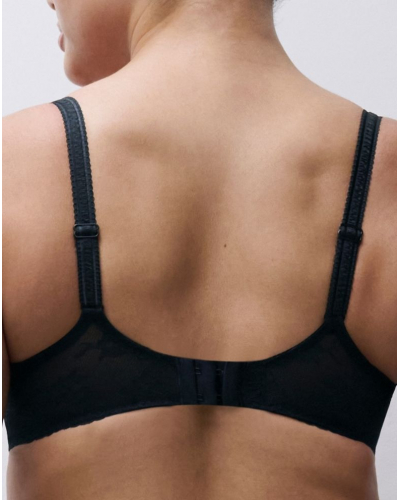 Padded bra push-up Chantelle Illusion (Crepuscular Black)