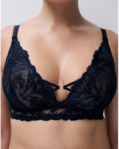 Wireless bra Chantelle Illusion (Crepuscular Black)
