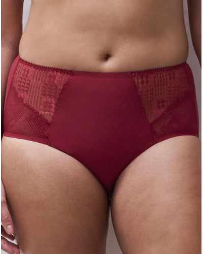 Braga cintura alta Chantelle Intrigue (Acidulated Raspberry)
