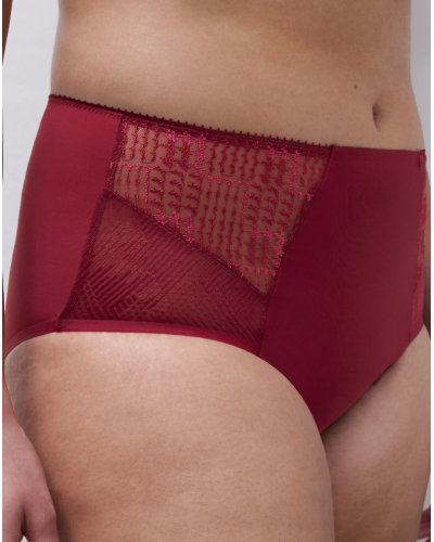 Braga cintura alta Chantelle Intrigue (Acidulated Raspberry)