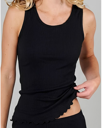Camiseta sin mangas Moretta lana y seda