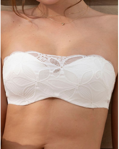 Removable Straps Bra Antigel Stricto Sensuelle (Ecru Nacre)