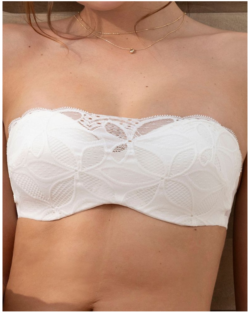 Removable Straps Bra Antigel Stricto Sensuelle (Ecru Nacre)