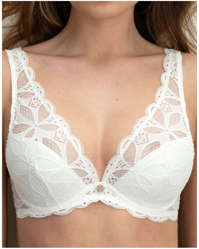 Triangle bra Antigel Stricto Sensuelle (Ecru Nacre)
