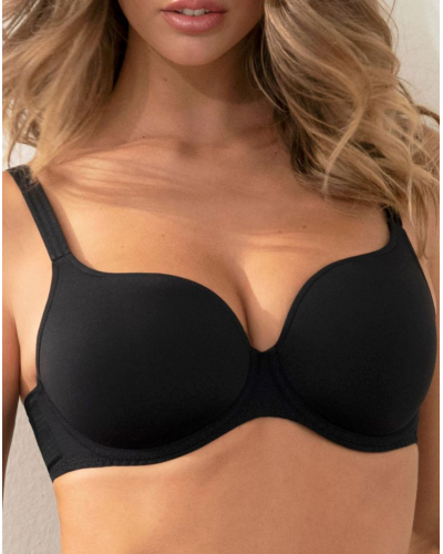Soutien-gorge coque forme de cœur Antigel New Apesanteur (Noir)