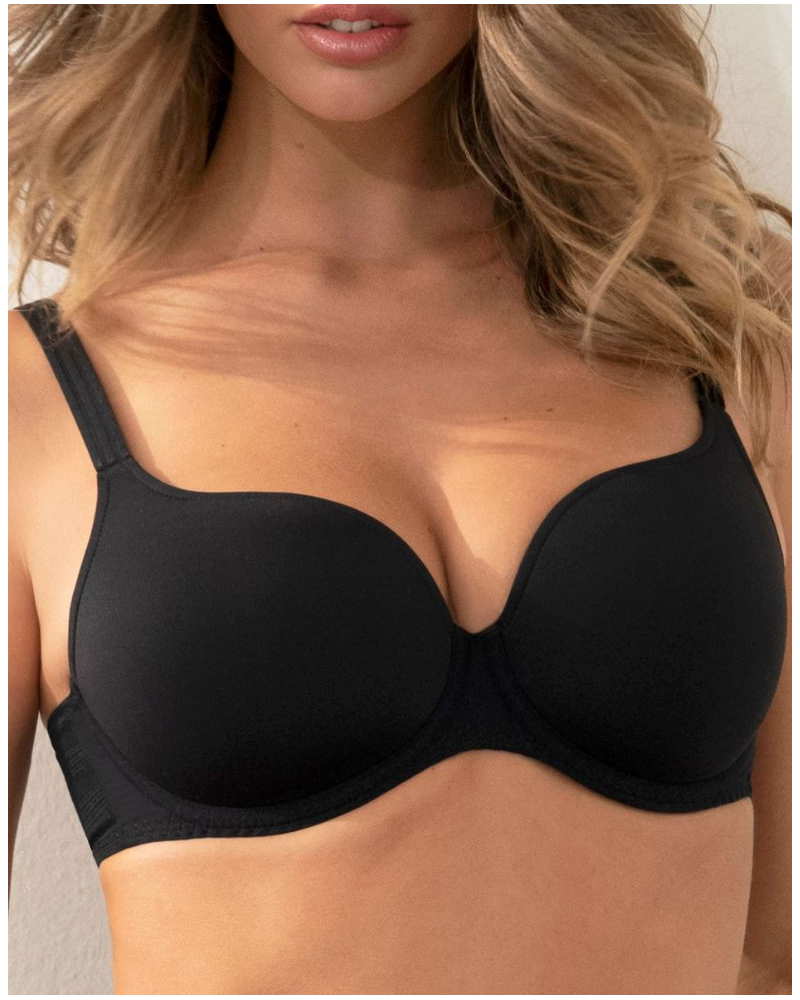 Soutien-gorge coque forme de cœur Antigel New Apesanteur (Noir)