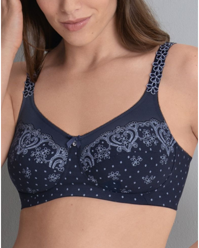 Wireless molded bra Anita Care (Bleu profond)