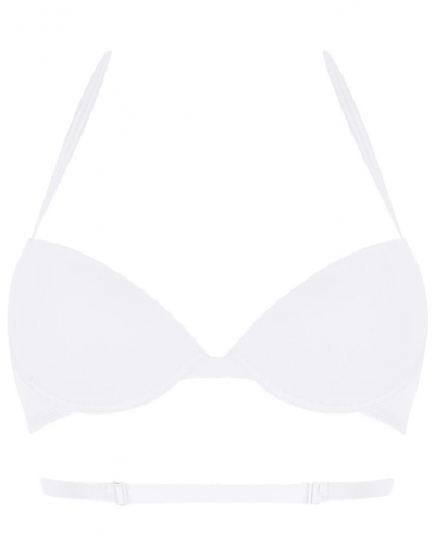 Padded halter bra Antigel New Apesanteur (White)