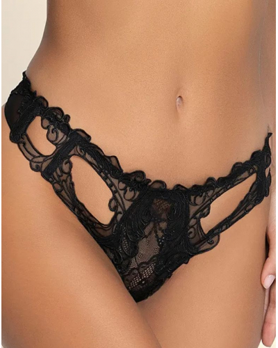Mini thong Lise Charmel Soir de Venise (Black)