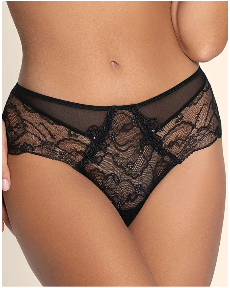 Atractivo shorty Lise Charmel Soir de Venise (Negro)