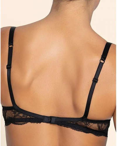 Sujetador push-up Lise Charmel Soir de Venise (Negro)