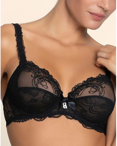 Sujetador con aros Lise Charmel Soir de Venise (Negro)