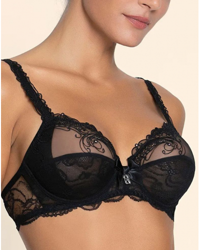 Sujetador con aros Lise Charmel Soir de Venise (Negro)