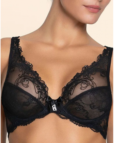 Glamorous bra Lise Charmel Soir de Venise (Black)