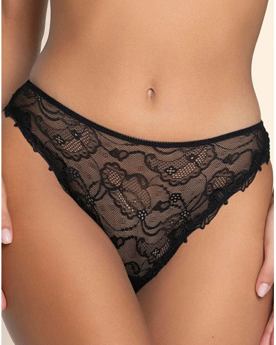 Slip fantaisie Lise Charmel Soir de Venis (Black)
