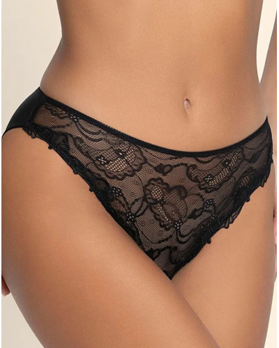 Slip fantaisie Lise Charmel Soir de Venis (Black)