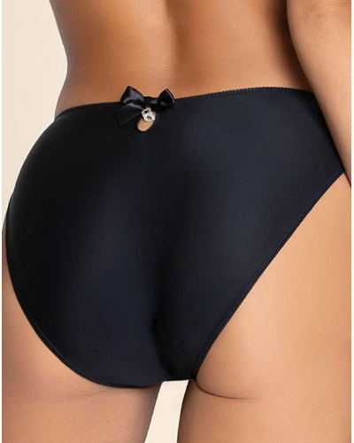Slip fantaisie Lise Charmel Soir de Venis (Black)