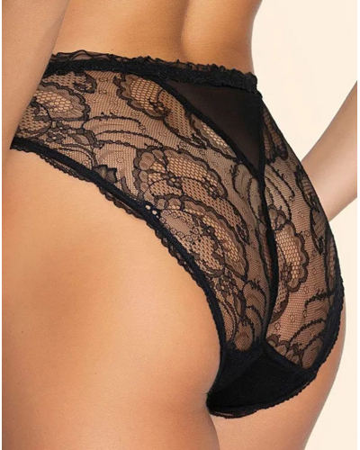 Slip haut Lise Charmel Soir de Venise (Noir)