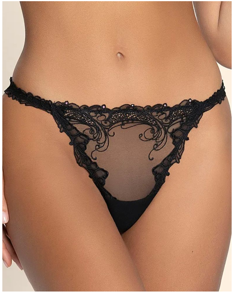 Tanga sexy Lise Charmel Soir de Venise (Negro)