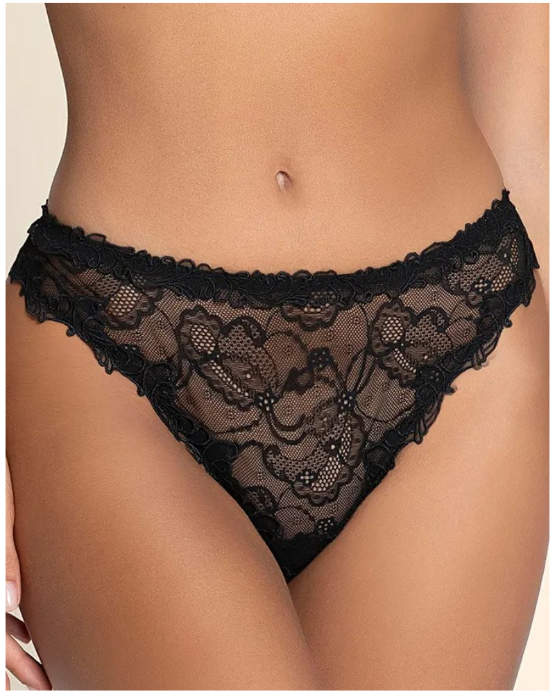 Slip séduction Lise Charmel Soir de Venise (Noir)