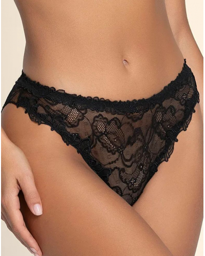 Slip séduction Lise Charmel Soir de Venise (Noir)
