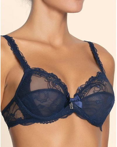 Sujetador con aros Lise Charmel Soir de Venise (Bleu Venise)