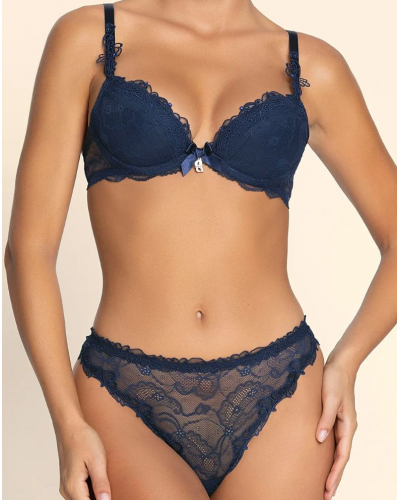 Tanga Lise Charmel Soir de Venise (Bleu Venise)