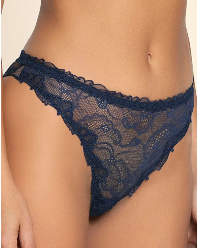 Tanga Lise Charmel Soir de Venise (Bleu Venise)