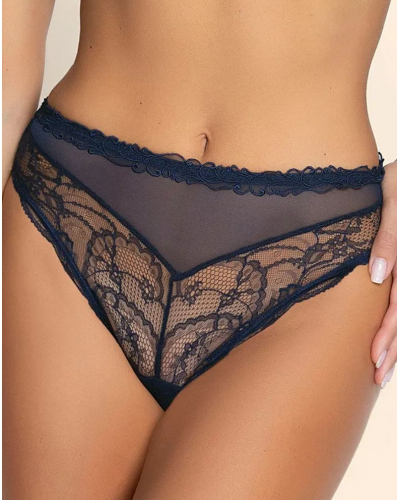 Slip haut Lise Charmel Soir de Venise (Bleu Venise)