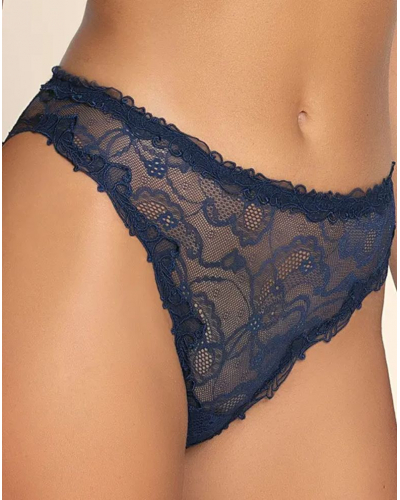 Slip séduction Lise Charmel Soir de Venise (Bleu Venise)