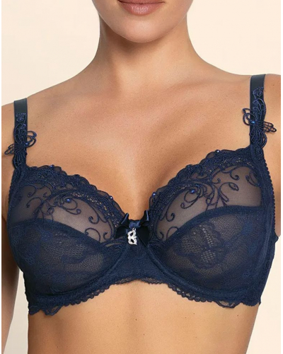 Underwired well-being bra Lise Charmel Soir De Venise (Bleu Venise)