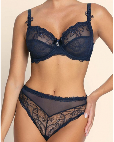 Soutien-gorge emboîtant bien-être Lise Charmel Soir De Venise (Bleu Venise)