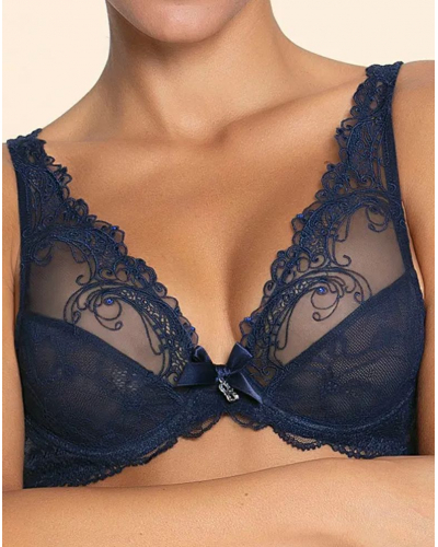 Sujetador glamoroso Lise Charmel Soir de Venise (Bleu Venise)