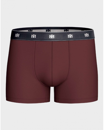 Lot de 2 boxers en Lyocell Impetus Q09 (Bordeaux/Dark Blue)