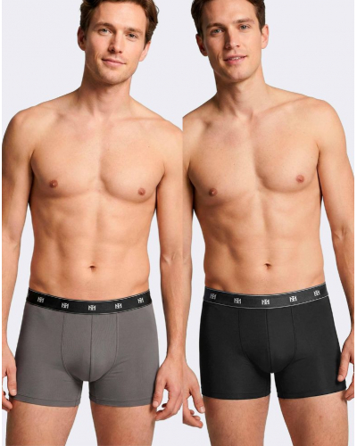Pack of 2 boxers Lyocell Impetus Q09 (Grey/Black)
