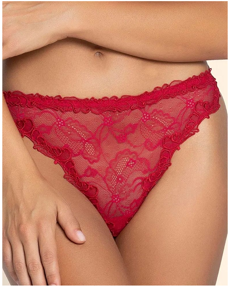 Tanga Lise Charmel Soir de Venise (Rouge Venise)