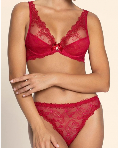 Tanga Lise Charmel Soir de Venise (Rouge Venise)