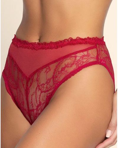 High brief Lise Charmel Soir de Venise (Rouge Venise)