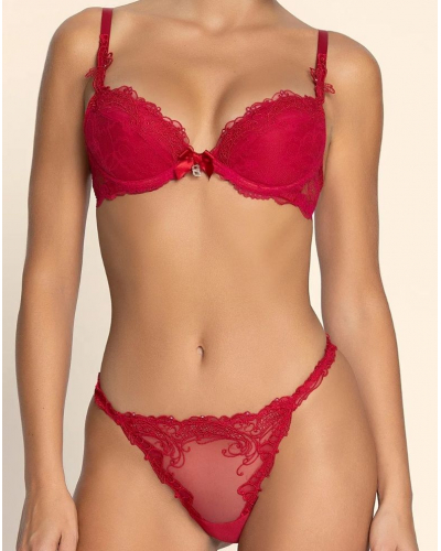 String sexy Lise Charmel Soir de Venise (Rouge Venise)