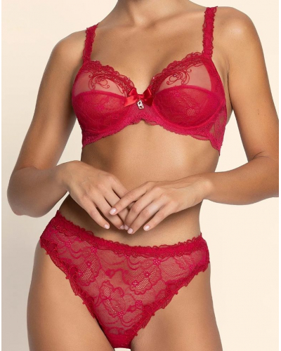 Calzoncillos de seducción Lise Charmel Soir de Venise (Rouge Venise)