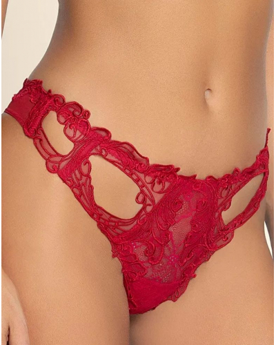 Mini tanga Lise Charmel Soir de Venise (Rouge Venise)