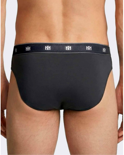 Pack of 2 briefs Lyocell Impetus Q09 (Blue/Dark Blue)