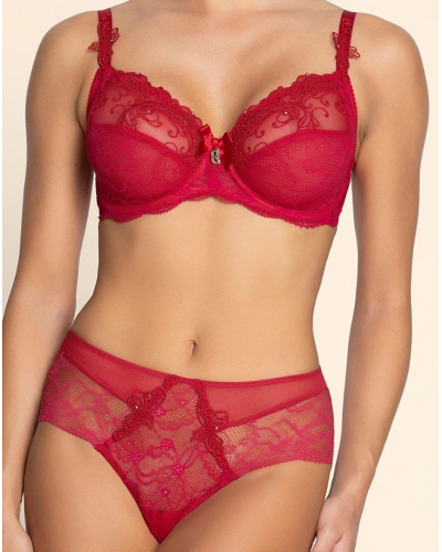 Atractivo shorty Lise Charmel Soir de Venise (Rouge Venise)