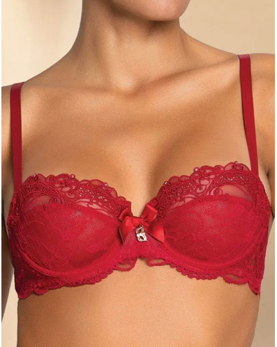 Demi bra Lise Charmel Soir de Venise (Rouge Venise)