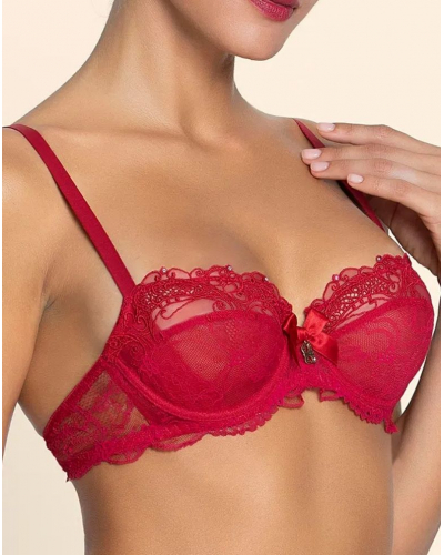 Soutien-gorge corbeille Lise Charmel Soir de Venise (Rouge Venise)