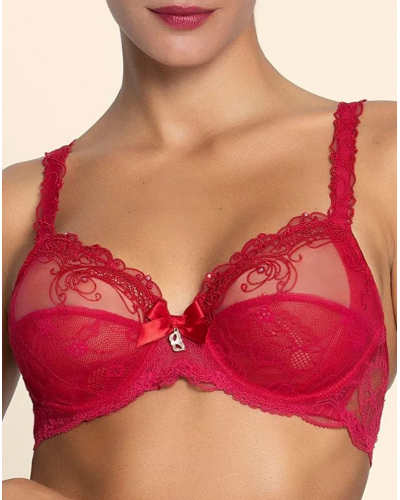 Soutien-gorge emboîtant Lise Charmel Soir de Venise (Rouge Venise)